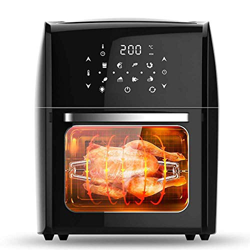 Freidora de aire eléctrica 1800W 220V 12.5L LED Pantalla táctil digital Horno, con temporizador Control de temperatura Fuente de alimentación Antiadhe precio