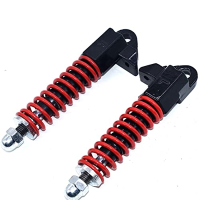 YEOYS Accesorios de Scooter eléctrico 8 Pulgadas 10 mm ordinarias 1 par (Izquierda y Derecha) Absorción hidráulica de Resorte Frontal repuestos y Acce