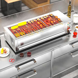 Parrilla Barbacoa 9000W, Barbacoa Éléctrica Grill Electrico BBQ Sin Humo de Mesa con Bandeja Recoge Grasa, Termostato Ajustable, Baja Generación se Hu en oferta