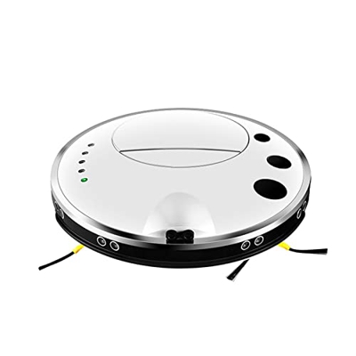 GATASE Última aspiradora de Robot Succión Potente for la Alfombra Recarga automática Gran Basura de Polvo Anti colisión Robot