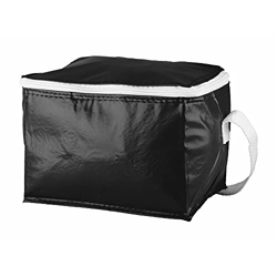 ANTEVIA - Bolsa isotérmica de 15 x 21 x 15 cm | Más de 10 modelos | Refrigerador | Material: PVC | Color: Negro (Coolcan Negro) en oferta