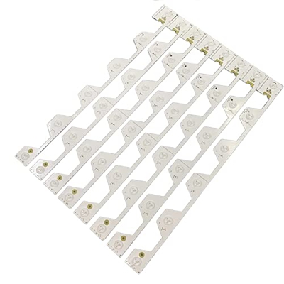 LESLIS 8 Piezas aptas for TCL B50A658U retroiluminación Led TMT-50E5800-8X6-3030C-6S1P-W44 P96REV.V4 Tiras de luz de Fondo de TV