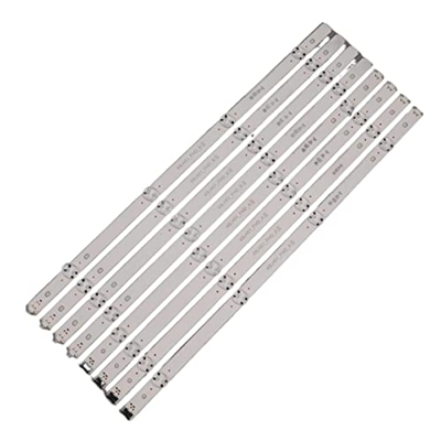 LESLIS Tira de LED for iluminación Trasera, 8 lámparas aptas for LIG Innotek 17Y FHD TV SSC_49INCH_FHD AB 49LH51_FHD_A 49LJ51/LJ57_FHD 49LH5100 NC490D