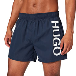 Hugo Boss Abas Bañadores Ajustados, Azul (Dark Blue 406), XXL para Hombre precio