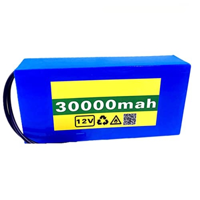 Paquete De Batería para Bicicletas Eléctricas 12V 30Ah 10S3P E-Bike Batería De Iones De Litio BMS Incorporado para 50-500W Motor De Scooter De Bicicle