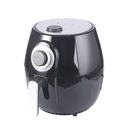 Freidora de Aire, freidora Inteligente sin Aceite, Cocina para el hogar, 1350W, multifunción, para Pizza, Patatas Fritas, Cocina para Pollo, 5L, Negro