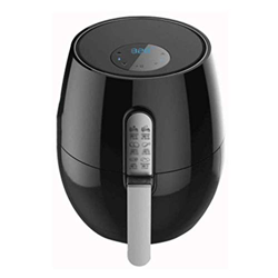 Freidora de Aire Caliente eléctrica compacta Personal Cocina Saludable sin Aceite, tubería de calefacción eléctrica + convección de Aire Caliente, Tem características