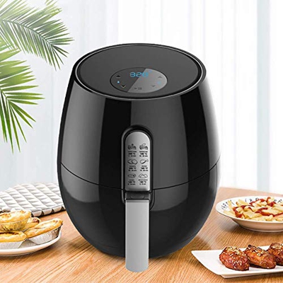 Horno de freidora de Aire Digital, Horno de freidora de Aire Inteligente con Pantalla táctil Digital, freidoras de Aire Caliente saludables sin Aceite