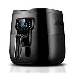 Freidora de Aire, 2.8QT 1400W Horno eléctrico sin Aceite, precalentamiento y Pantalla táctil LCD Digital, Cesta Redonda Antiadherente, Adecuada para c precio
