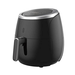 Freidora eléctrica sin Aceite Revestimiento de cerámica Papas Fritas de Pollo Entero asado Freidora de Aire de Gran Capacidad, Cesta para freír fácil  precio