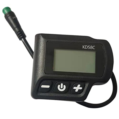 Tuccbay 24-48V KD58C Pantalla LCD Bicicletas Eléctrico Instrumento Monitores Bicicletas Eléctrico Acelerador Piezas de Repuesto Panel Kit