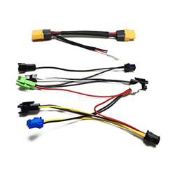 JUJNE Conjunto de luces Cable de conexión Línea XT60 Cable de alimentación para E-Bike Bicicleta eléctrica Faro Línea Ebike Accesorios Piezas en oferta