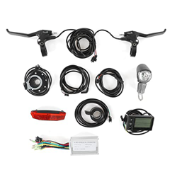 DEWIN Kit de Controlador de Bicicleta eléctrica, 22A Controlador de Bicicleta eléctrica LCD S866 Kit con Sensor de Asistencia de Potencia del Panel de en oferta
