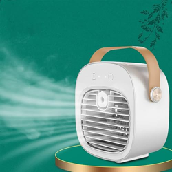 Portable Air Conditioner 4000mAh Rechargeable Personal Air Cooler with 3 Speeds Duration 5-10 hrs,Quiet Mini Air Conditioner Fan Desk Cooling Fan for  precio