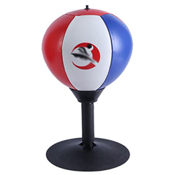 Saco de boxeo de escritorio, mini bolsa de boxeo de escritorio, juego de boxeo resistente, bola de alivio del estrés, regalo divertido para fiestas (c precio