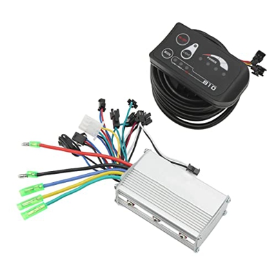 DEWIN Juego de Controlador de Motor de Bicicleta eléctrica, 36V 250W 350W Controlador de Motor sin escobillas de Bicicleta eléctrica con Panel 810LED 