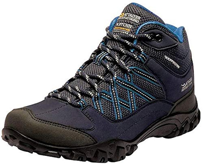 Regatta Edgepoint Mid Waterproof Hiking Boot, Botas de Senderismo Mujer, Azul (Navy/Petroleo 79p), 37 EU