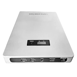 Happlignly 18650 Caja de Banco de EnergíA de BateríA Pantalla LCD 60000MAh Tablero de AlimentacióN para 18650 Caja de Bricolaje de BateríA Caja de Ban precio