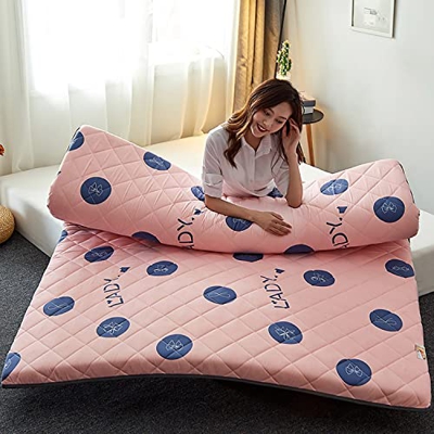 Colchón de suelo portátil enrollable, colchón de futón japonés, Tatami Mat, colchón Topper, colchón de Camping, colchoneta for dormir for habitación d