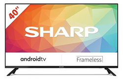 Sharp 40FG6EA - Android TV (11) de 40" (Full HD, 2X HDMI, 2X USB, Bluetooth), Google Assistant, Chromecast, Dolby Audio, Active Motion 400, Color Negr precio