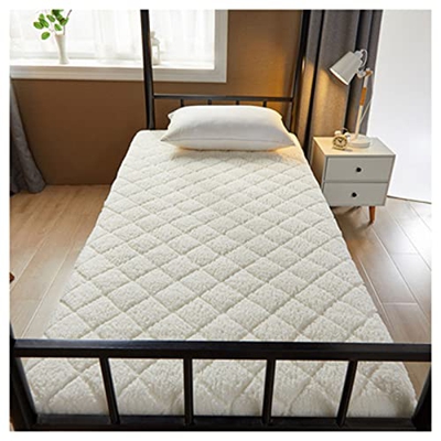 XOTAK Colchón de Futón Japonés Colchón de Cordero Grueso Topper Colchón de Futón Japonés Colchón Up Portátil Plegable Toper de Alfombrilla para la Alm