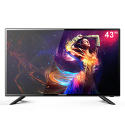 KONDOON 43 pulgadas 43" Android Smart TV FHD WIFI Netflix YouTube Spotify PVR H.265 DVB-T2/S2 Quad Core Ultra delgado características