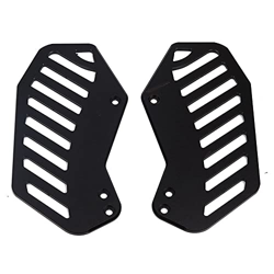 GANMEI Motocicleta Scooter eléctrico Bicicleta Delantera Reposapiés Paso Pedales Pies Pies Pinzas para MQis/MQi2/MS/M2 Negro en oferta