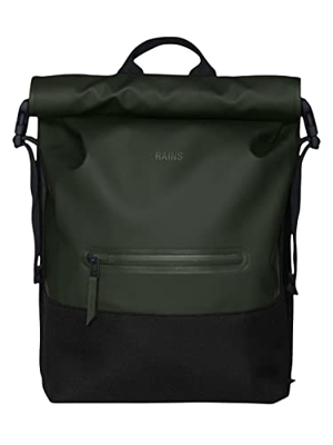 Rains Buckle ROLLTOP Rucksack Mochila, Adultos Unisex, 03 Green (Verde), Talla Única