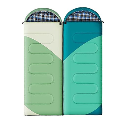 LIJX Al Aire Libre Saco de Dormir Invierno Más Grueso Camping Tienda de Campaña Saco de Dormir Ultraligero (Size : A)