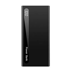 Cargador portátil Banco de energía 2.1A Carga rápida Pantalla LED 100000Mah Batería Externa Salidas Dobles Paquete de batería Compatible con teléfono  en oferta