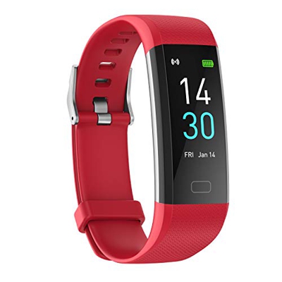 Septoui Smart Band Reloj Inteligente Frecuencia Cardíaca, SpO2, Presión Arterial, Sueño, Calorías Pulsera Actividad Resistente al Agua 5 ATM, 16 Modos