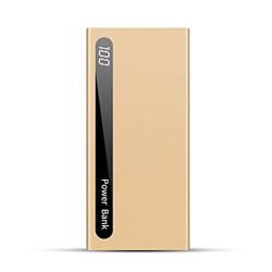 Cargador portátil Banco de energía 2.1A Pantalla LED de Carga rápida 100000Mah Batería Externa Salidas Dobles Paquete de batería Teléfono Inteligente  precio