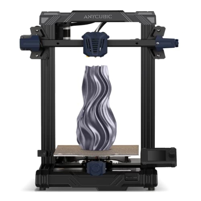 Impresora 3D Anycubic Kobra Go, con Nivelación Automática Precisa de 25 Puntos, Ensamblaje y Actualización de Bricolaje Impresoras 3D FDM Económicas c