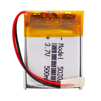 WOWNG 3.7V 500mAh 502025 Polímero de Litio Li-Po li Ion Batería Recargable para DVR vídeo Registra energía de Reserva móvil MP3 MP4 MP5 Jugadores