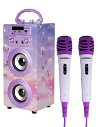 DYNASONIC Altavoz Bluetooth 025-18 Multicolor Originales, Lector USB, Micro SD, Radio FM, inalámbrico con batería Recargable precio