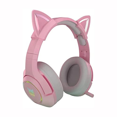 GATASE Auriculares con cancelación de ruido activo, auriculares Bluetooth, auriculares inalámbricos sobre la oreja micrófono auriculares graves profun