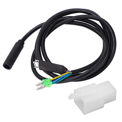 AUHX Cable de Extensión de Conversión de Motor de 9 Pines, Conector Impermeable de Buena Durabilidad Línea de Conversión de Motor de Bicicleta Eléctri precio