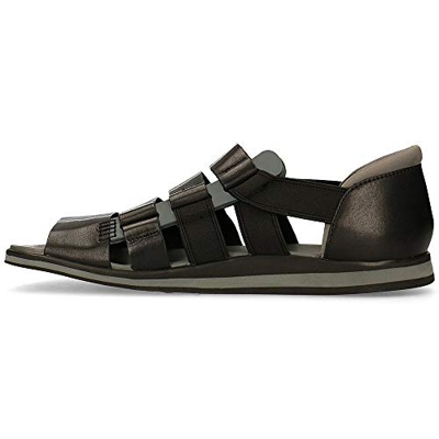 Camper Spray, Sandalias Punta Cerrada Hombre, Negro (Black 1), 43 EU