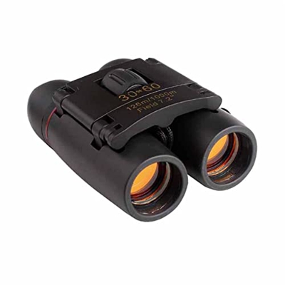 GATASE Prismáticos de 30 x 60 pulgadas, telescopio de prismáticos pequeños, impermeables, ligeros, para adultos y niños, observación de aves, viajes t