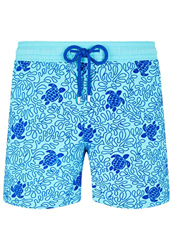 VILEBREQUIN Bañador con Estampado Turtles Splash para Hombre, Azul, L en oferta