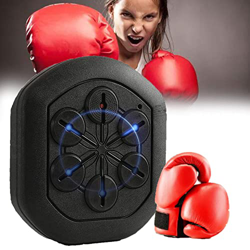 ZUKETANG Smart Music Boxing Machine con Guantes De Boxeo, Almohadilla De Foco Ajustable De Boxeo, Alfombra De Boxeo De MúSica para Adultos Y NiñOs características