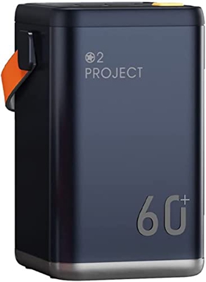 Banco De Energía De Batería Externa - 60000Mah 36W Cargador Portátil Banco De Energía con 4 Salidas USB, Paquete De Batería Externa para Actividades A