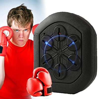 ZUKETANG Smart Music Boxing Mat+Boxing Glove, Boxing Equipment, Arcade Game Products, Alcance El Objetivo De Acuerdo con La MúSica Y La IluminacióN, p