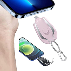 1500mAh Mini Power Emergency Pod, Keychain Portable Charger for iPhone or Type-c, Key Ring Cell Phone Charger precio
