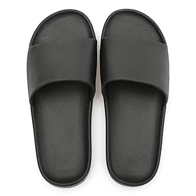 AioTio Chanclas Hombre Mujer Zapatillas Mujer Casa Verano Pantuflas de Baño Antideslizantes Ultraligero Slides Sandalias Hombre Zapatos de Playa y Pis