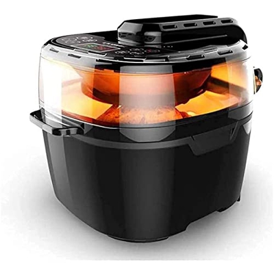 Freidora de aire para uso doméstico 10 litros Diseño fácil de usar Freidora de aire Freidora de aire Multifunción Hogar Súper gran capacidad Eléctrica