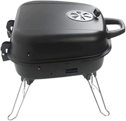 Parrilla de carbón Estante de barbacoa portátil al aire libre Parrilla de barbacoa de carbón de leña Uso portátil Estante de barbacoa Parrilla al aire en oferta