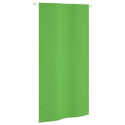 Pantalla de balcón verde claro 120x240 cm tela Oxford con tamaño: 120 x 240 cm (ancho x alto) en oferta