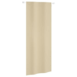 Pantalla de balcón beige 100x240 cm tela Oxford con tamaño: 100 x 240 cm (ancho x alto) precio