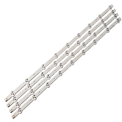 JIESITONG 4 Piezas LED Tira de retroiluminación 3 2PLFL3507 32LM340T 32PHG4900 LE32D1352 32LM340T 32LM3400 32LS3400 6916L-0923A 0881A 1030A 1031A Comp